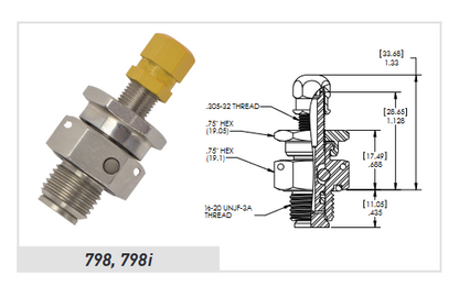 SCHRADER HIGH PRESSURE VALVES