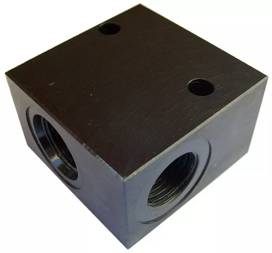 LB08-2-S-2G BSPP 2 Way Steel Body Common Cavity