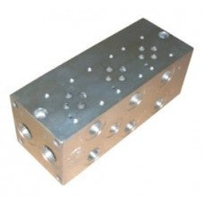 THMC3P3SC Manifold Cetop 3 Parallel 3 Station Steel