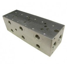 THMC5P3AC Manifold Cetop 5 Parallel 3 Station Alloy